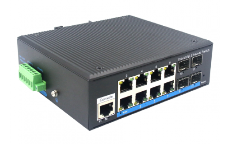 千兆4光8電管理型工業(yè)級交換機 BL169GM-SFP