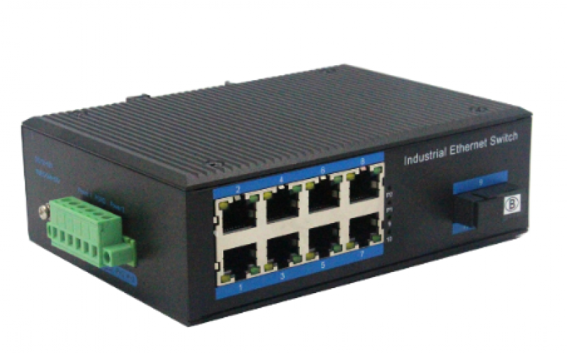 千兆1光8電工業(yè)級以太網(wǎng)POE交換機 BL166GP