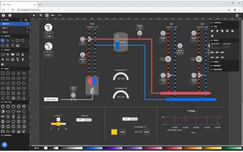 鋇錸技術(shù)ARMxy系列正式支持Web組態(tài)！BL410開啟邊緣可視化新時(shí)代